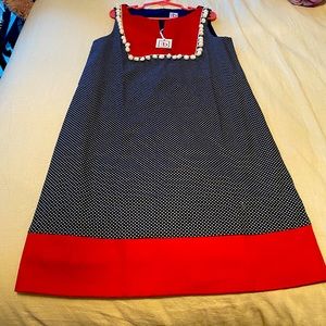 Fourth of July Girls Size 8 Dress - Miss B Busy Bees Daphne Shift Dress - NWT